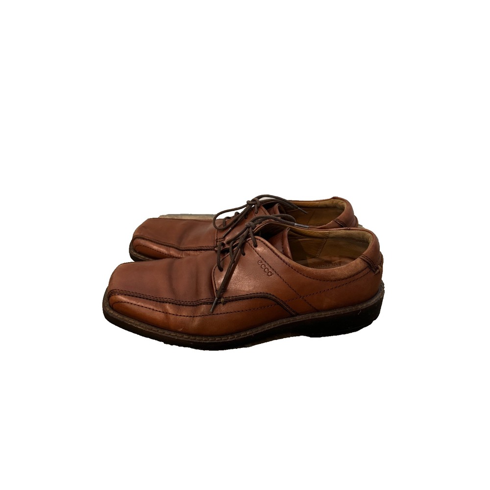 Ecco New Jersey Bicycle Mens‎ 43 Eu 9-9.5 Us Dress Shoes Brown Bike Toe Oxford